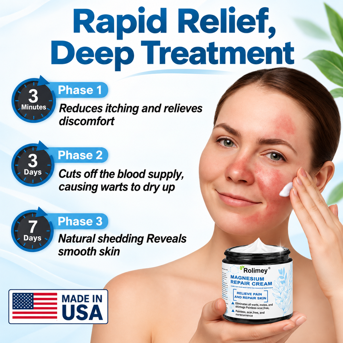 ✅Official Brand Shop丨 Rolimey® Magnesium Skin Repair Cream—Tightening for Skin Types