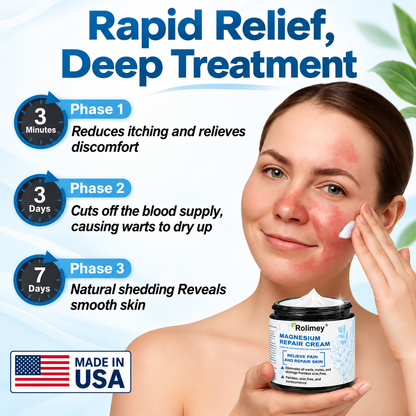 ✅Official Brand Shop丨 Rolimey® Magnesium Skin Repair Cream—Tightening for Skin Types