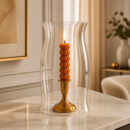 Veltravia® Pumpkin Taper Candles