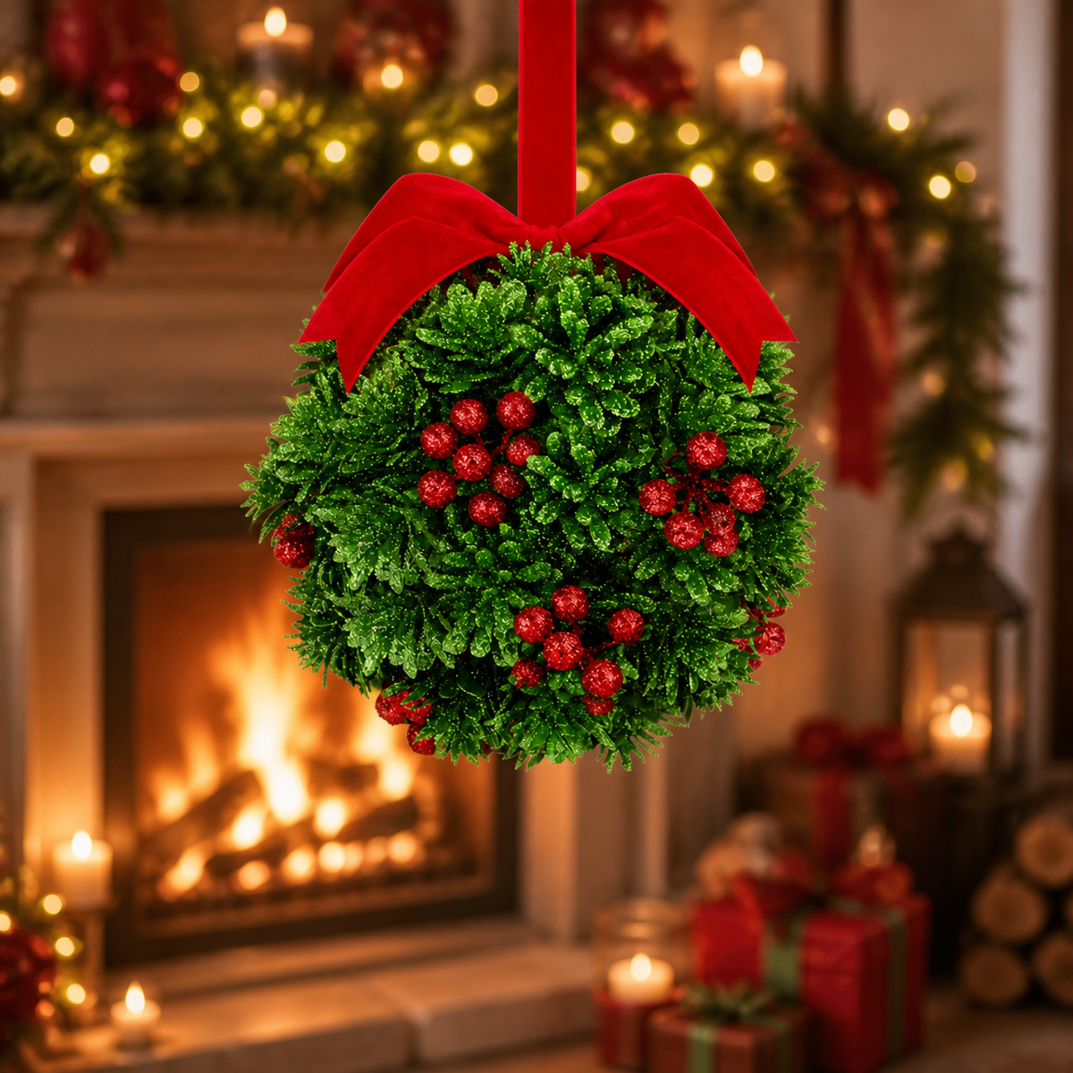 Veltravia® Mistletoe Kissing Ball