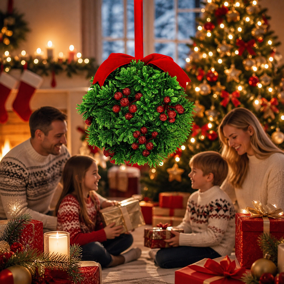 Veltravia® Mistletoe Kissing Ball