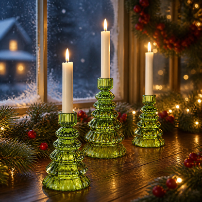 Veltravia® Sculpted Tree Candle Holder